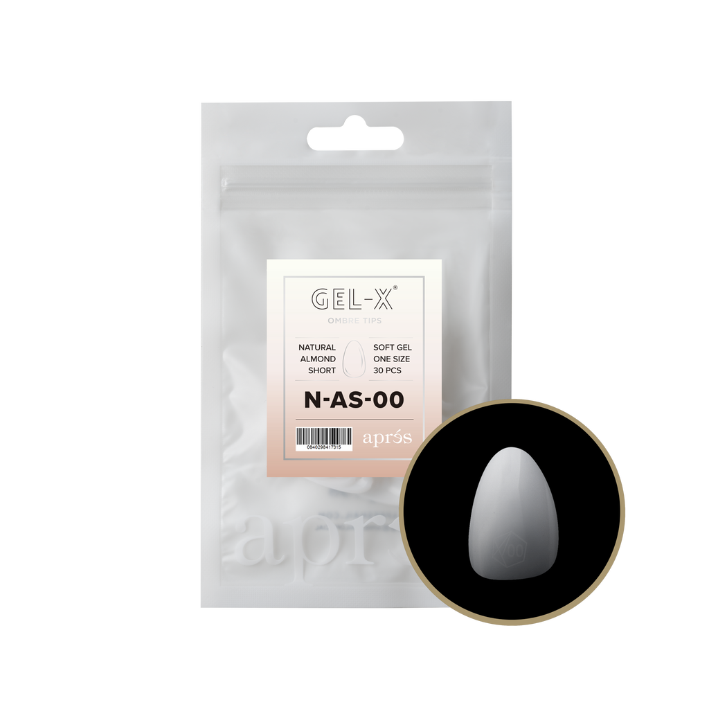 Ombré Gel-X® Natural Almond Short Refill Bag