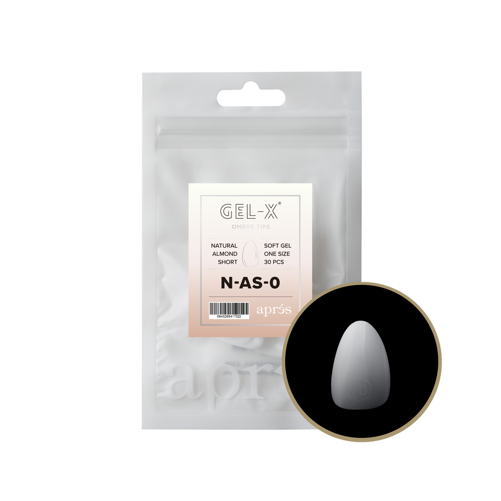 Ombré Gel-X® Natural Almond Short Refill Bag