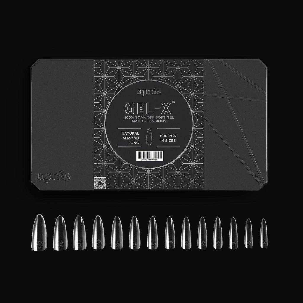 Gel-X® Natural Almond Long Box of Tips - Pro (600pcs)