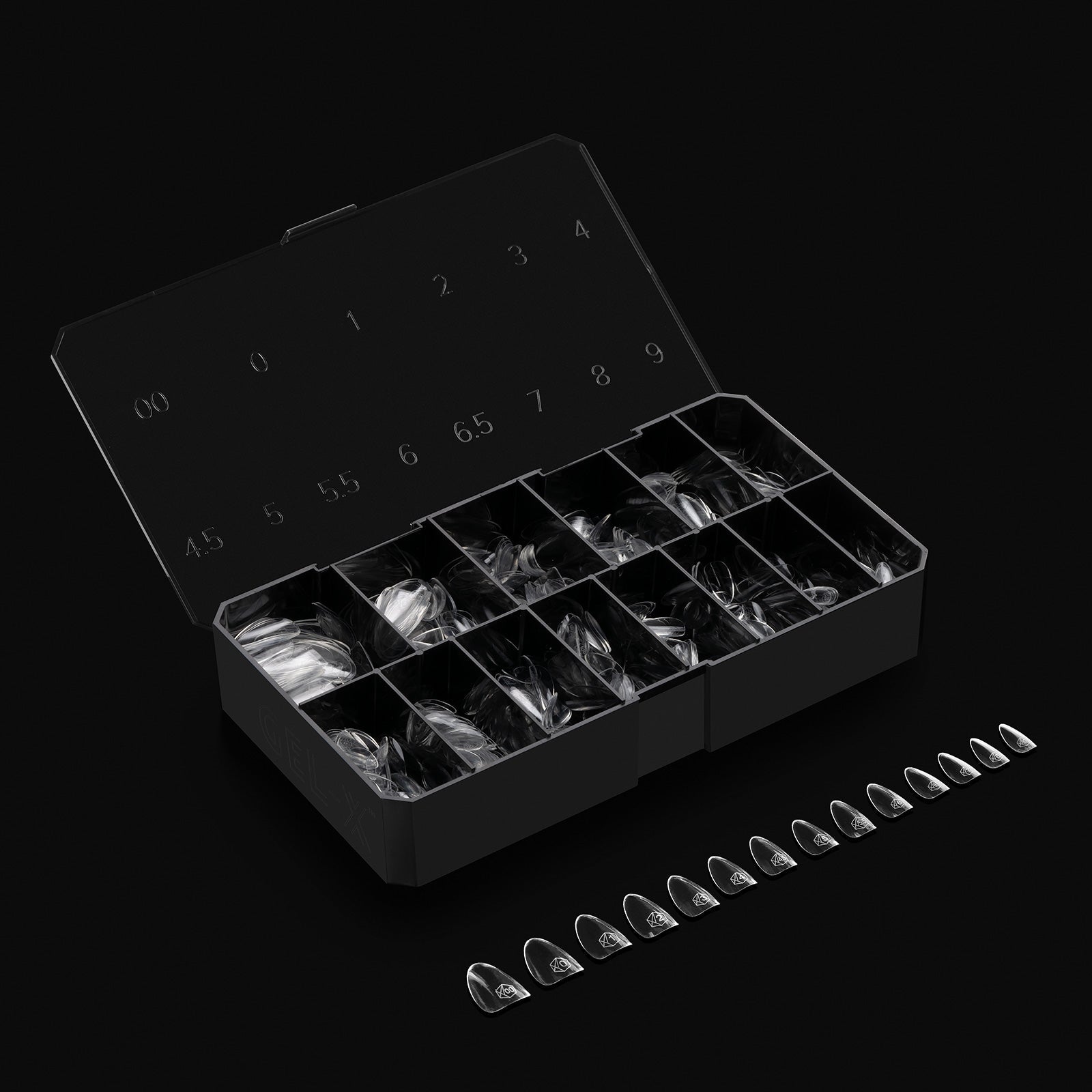 Gel-X® Natural Almond Short Box of Tips - Mini (280pcs)