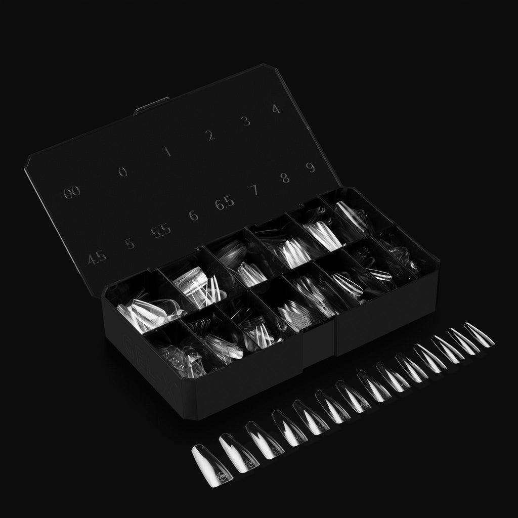 Gel-X® Natural Coffin Long Box of Tips - Pro (600pcs)