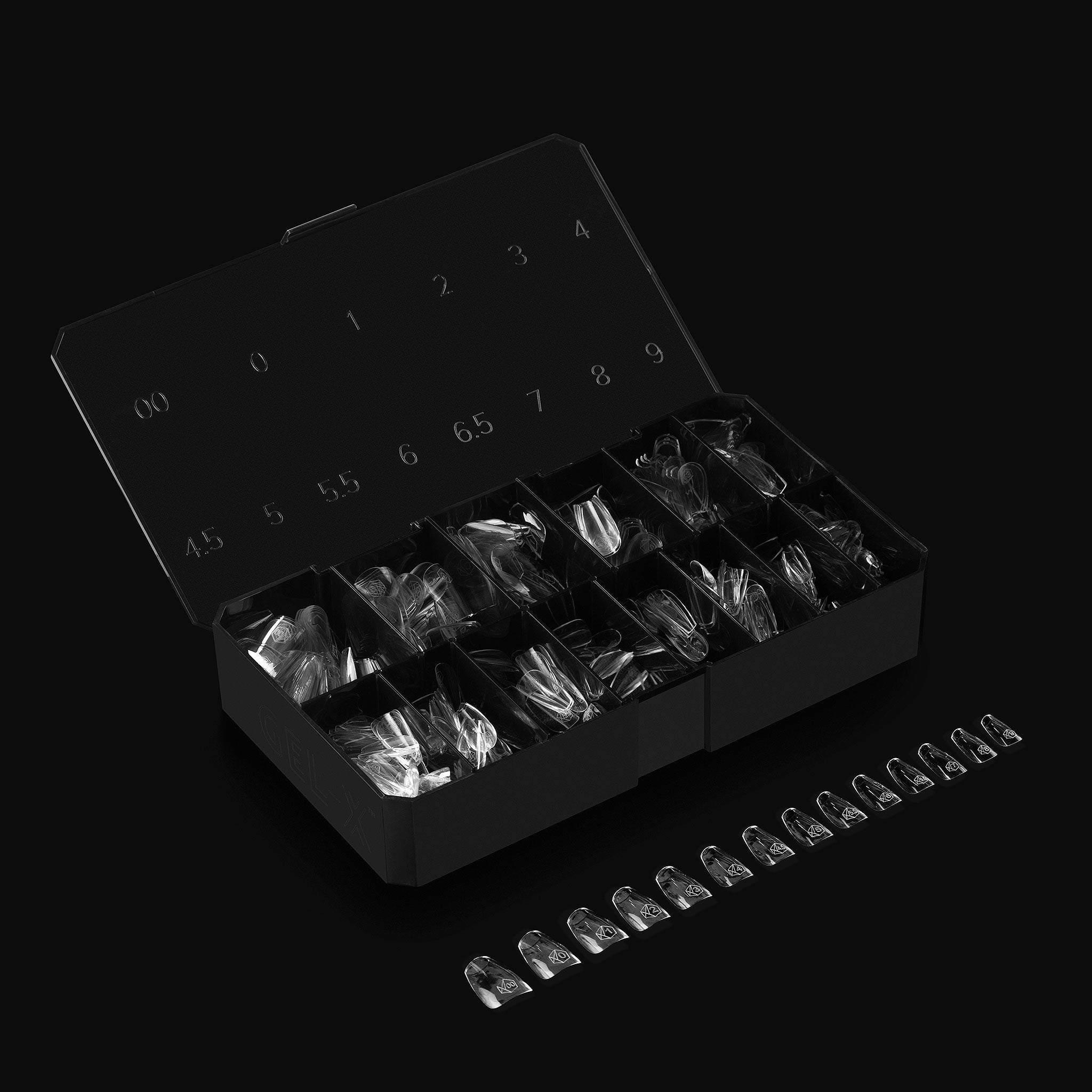 Gel-X® Natural Coffin Short Box of Tips - Pro (600pcs)