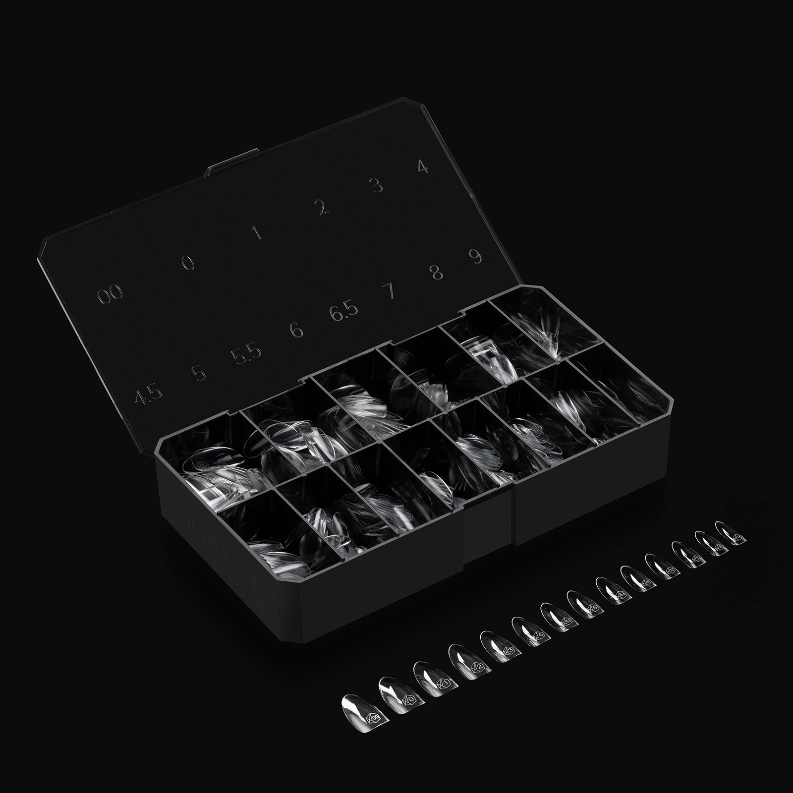 Gel-X® Natural Round Medium Box of Tips - Mini (280pcs)
