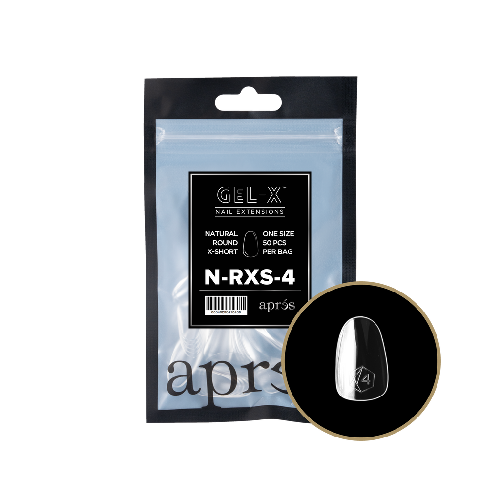 Gel-X® Natural Round Extra Short Refill Bag