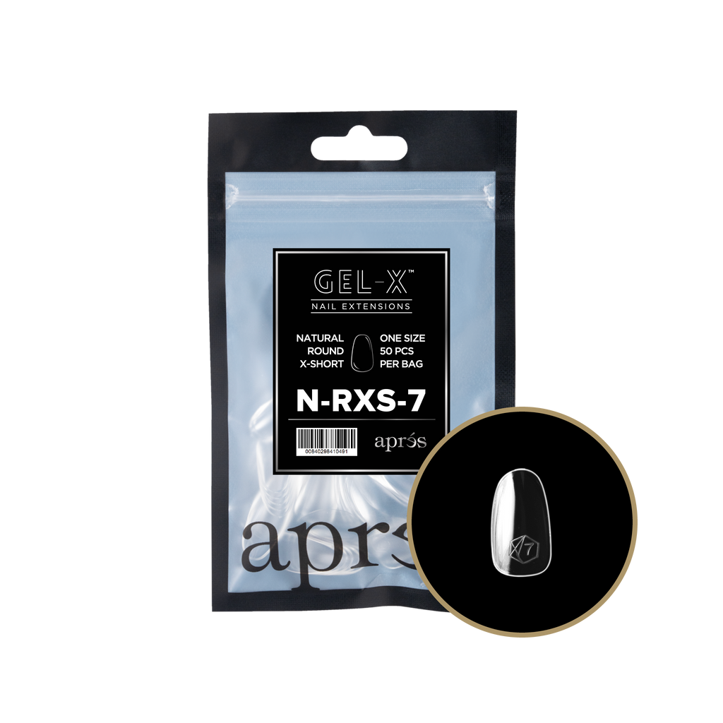 Gel-X® Natural Round Extra Short Refill Bag