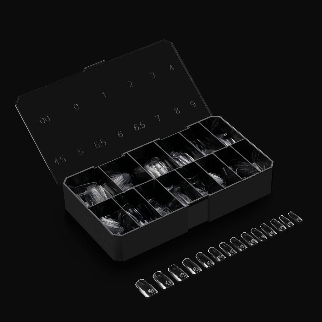 Gel-X® Natural Square Medium Box of Tips - Mini (280pcs)