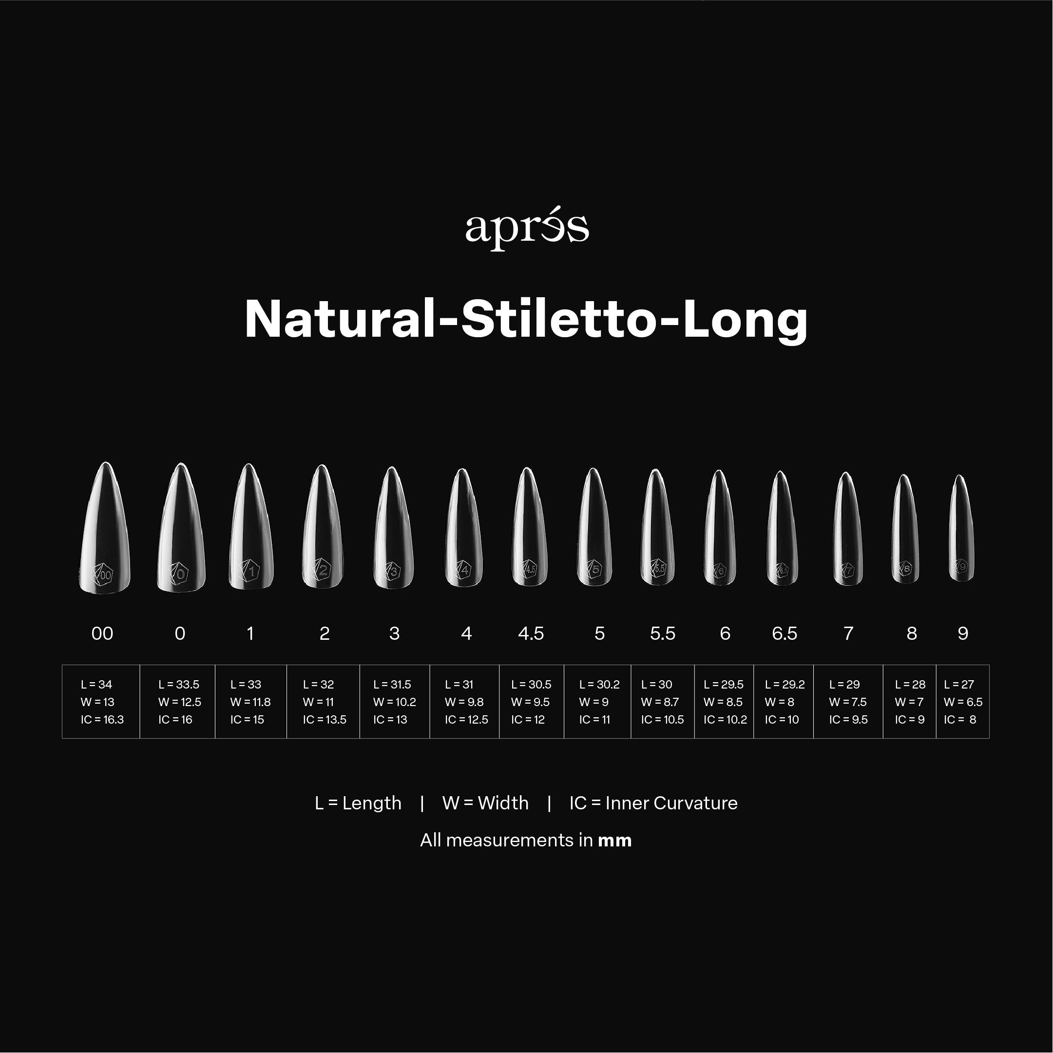 Gel-X® Natural Stiletto Long Box of Tips - Pro (600pcs)