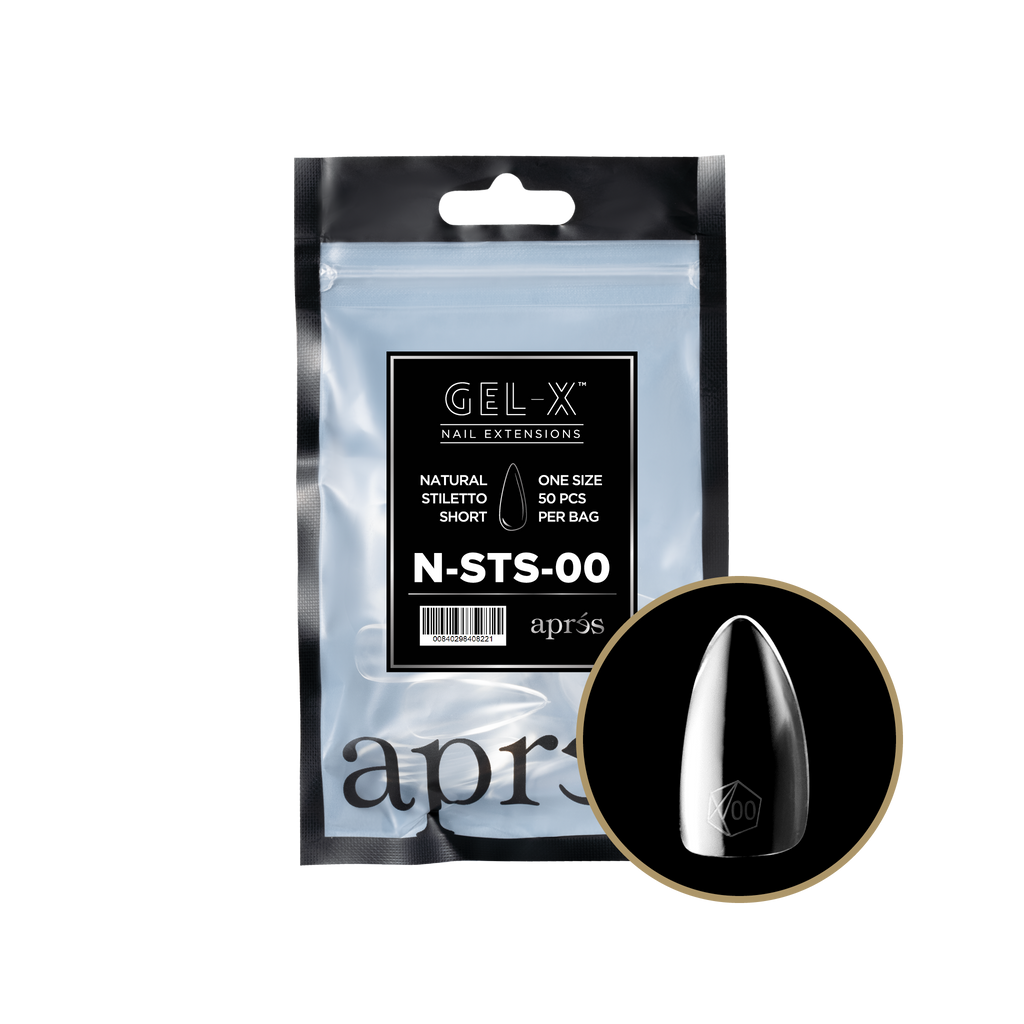Gel-X® Natural Stiletto Short Refill Bag