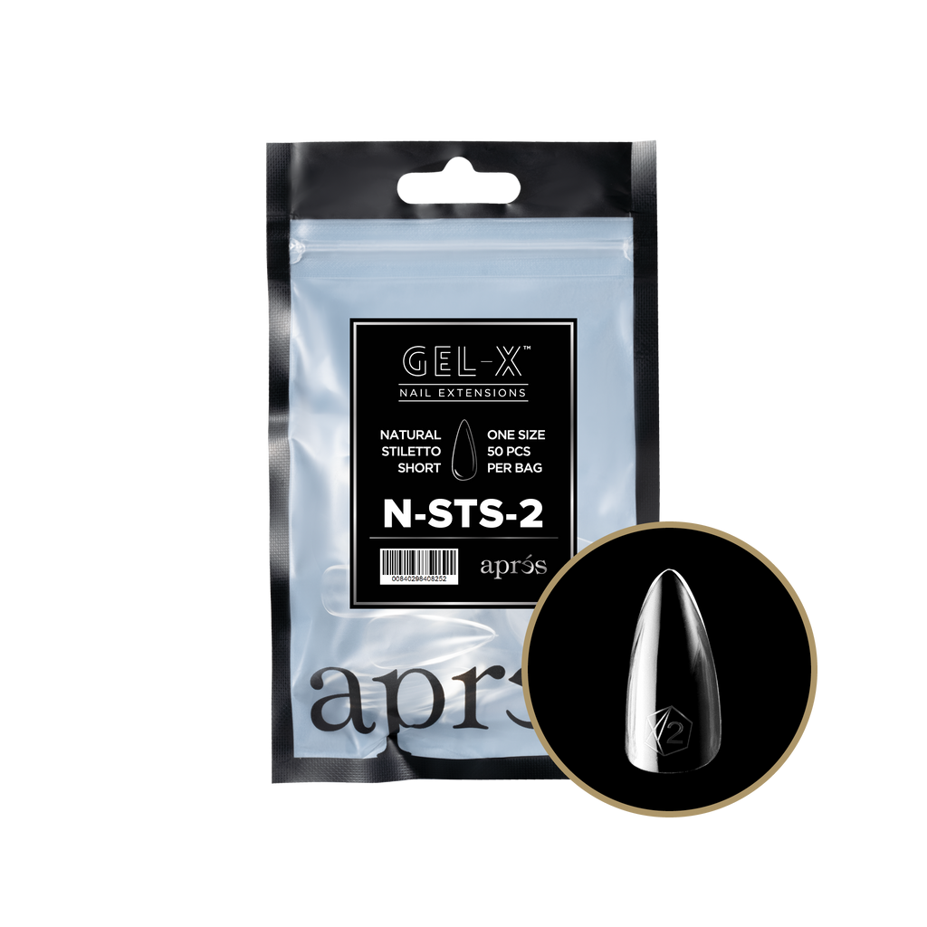 Gel-X® Natural Stiletto Short Refill Bag