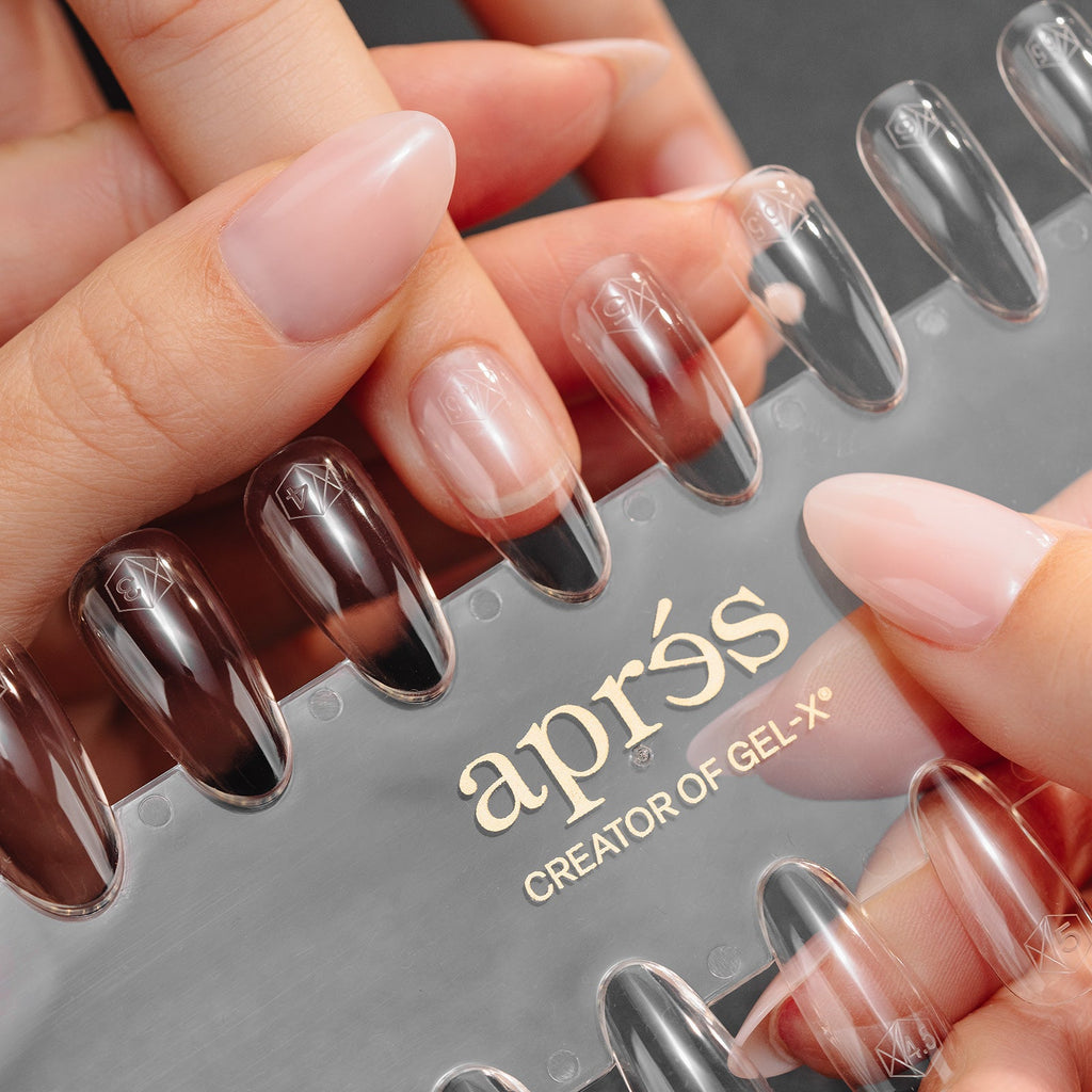 Gel-X Tip Swatch: Sculpted Almond/Stiletto Extra Long