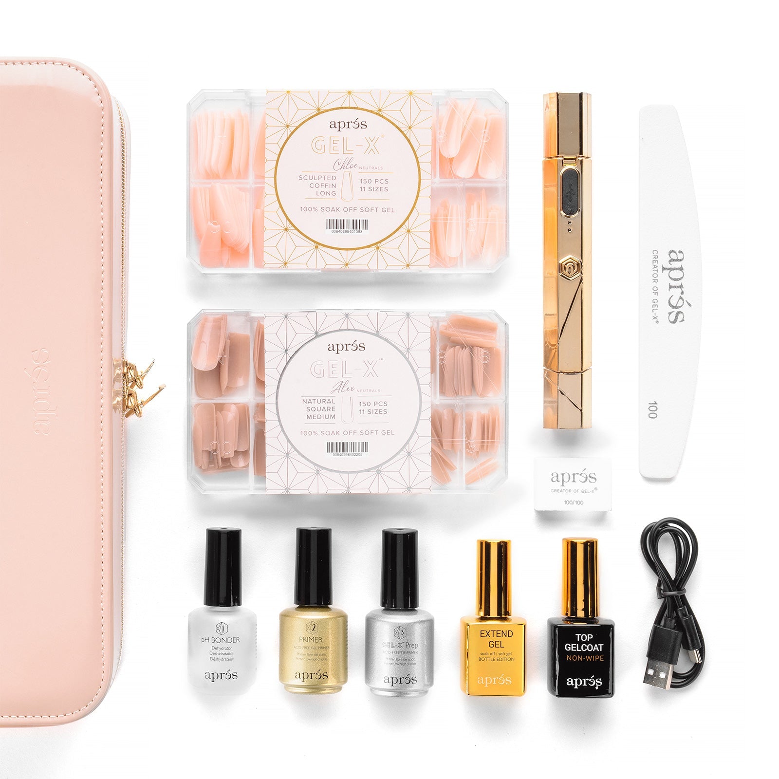 Neutrals Gel-X® Nail Extension Kit