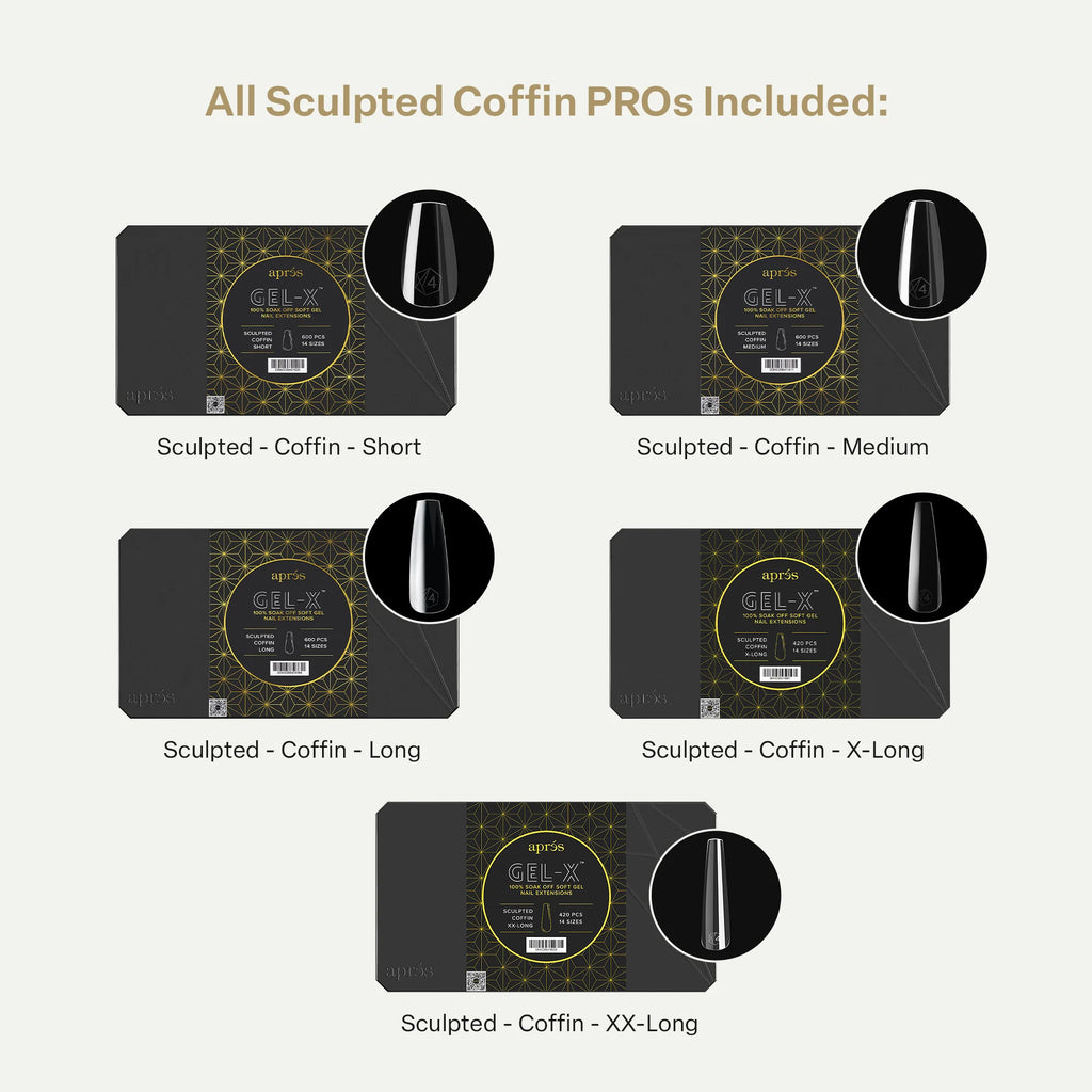 Pro Coffin Gel-X® Collection
