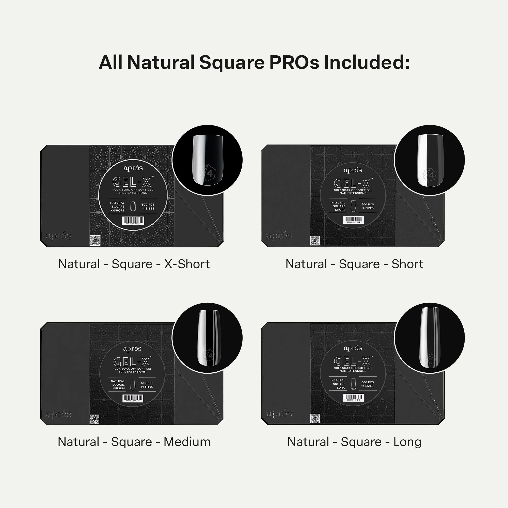 Pro Square Gel-X® Collection