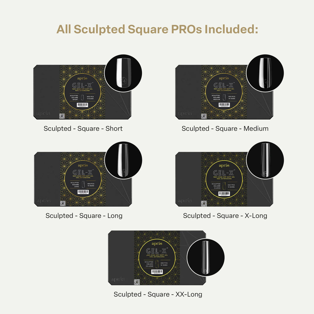 Pro Square Gel-X® Collection