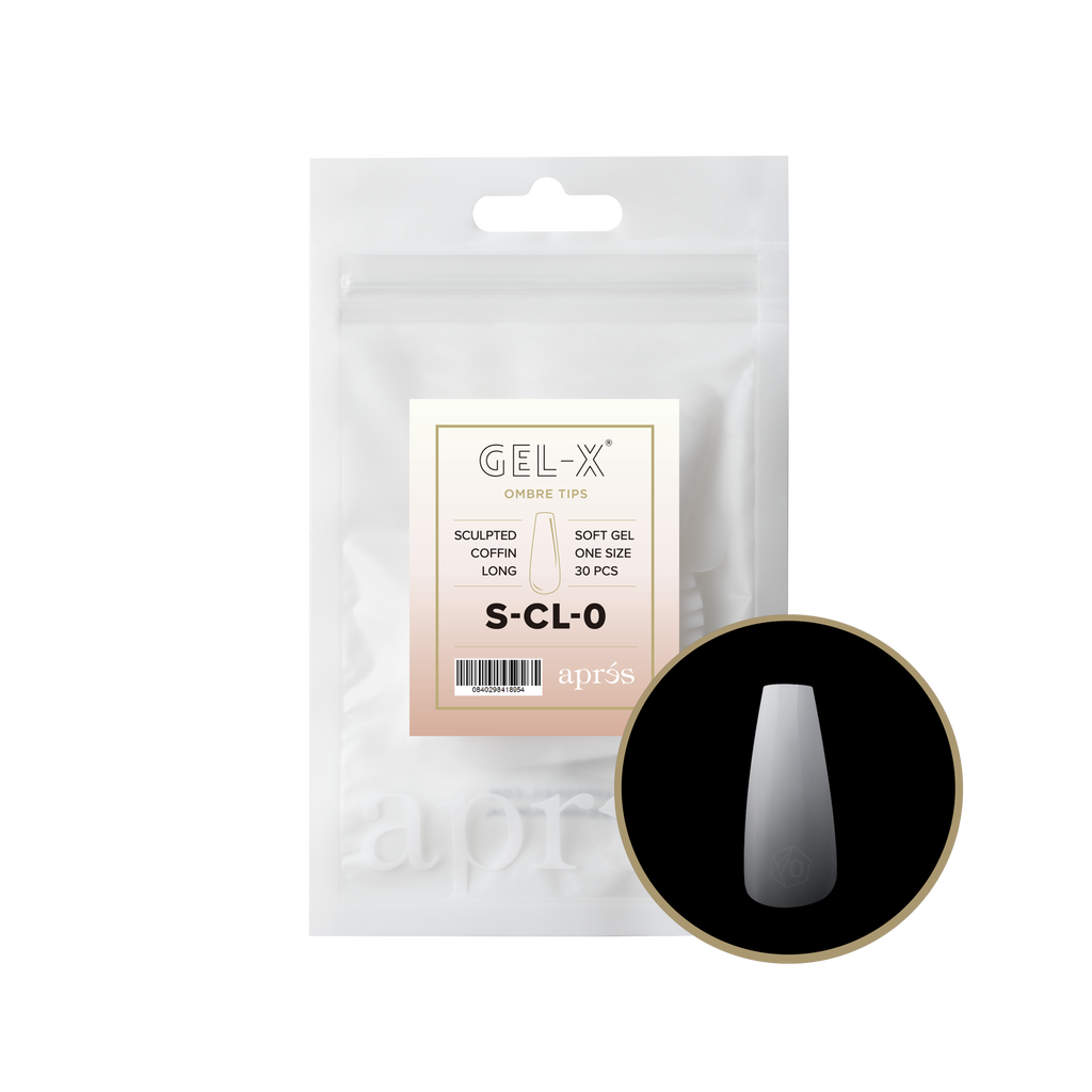 Ombré Gel-X® Sculpted Coffin Long Refill Bag