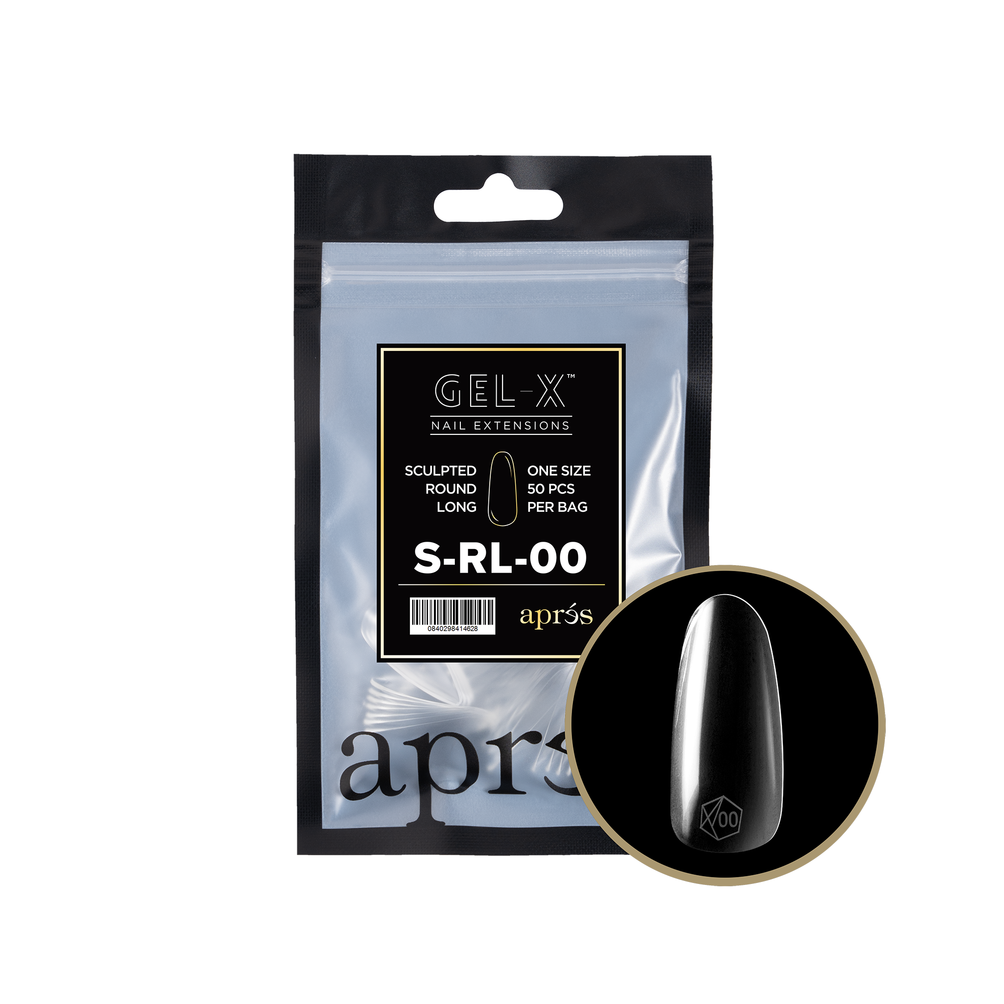 Gel-X® Sculpted Round Long Refill Bag