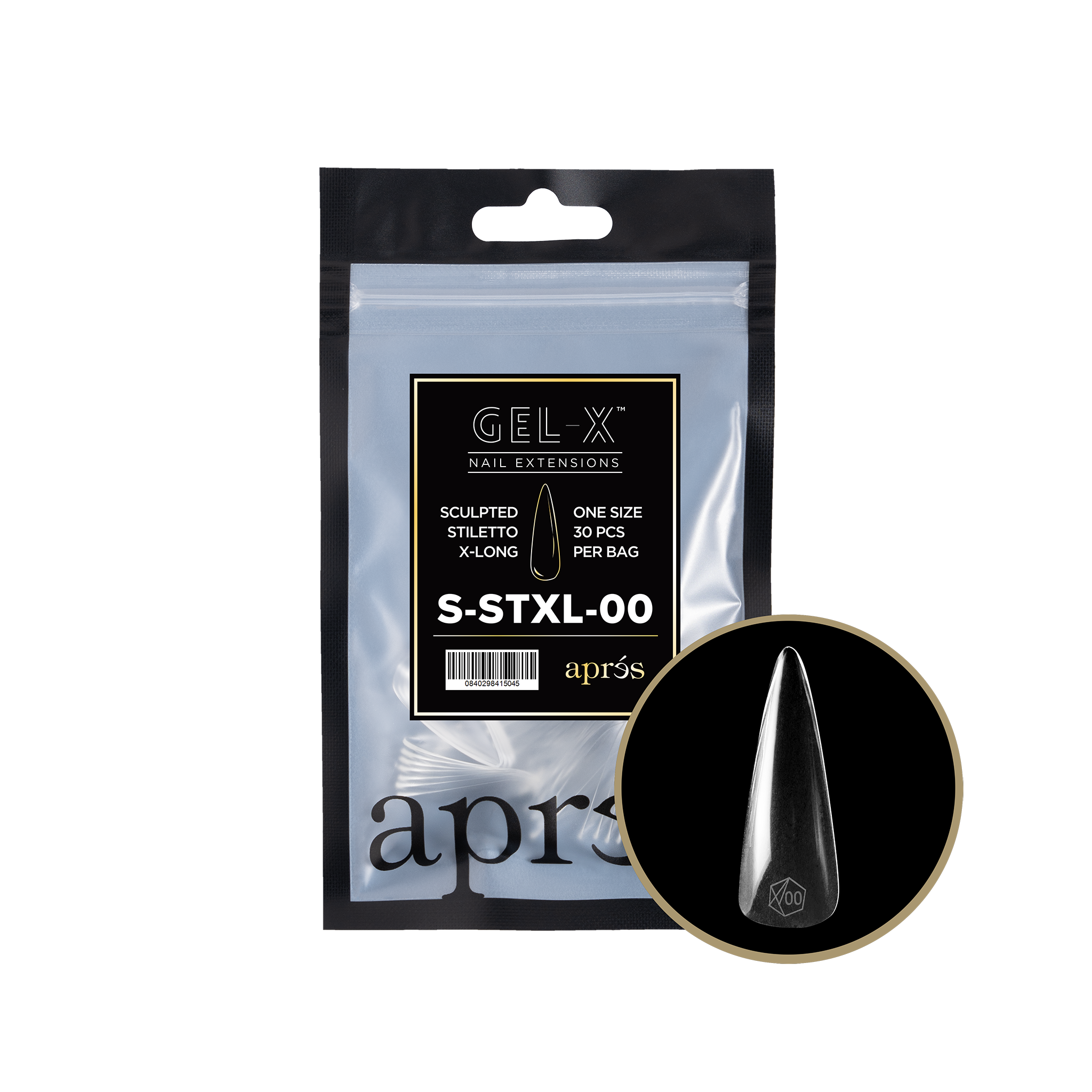 Gel-X® Sculpted Stiletto Extra Long Refill Bag