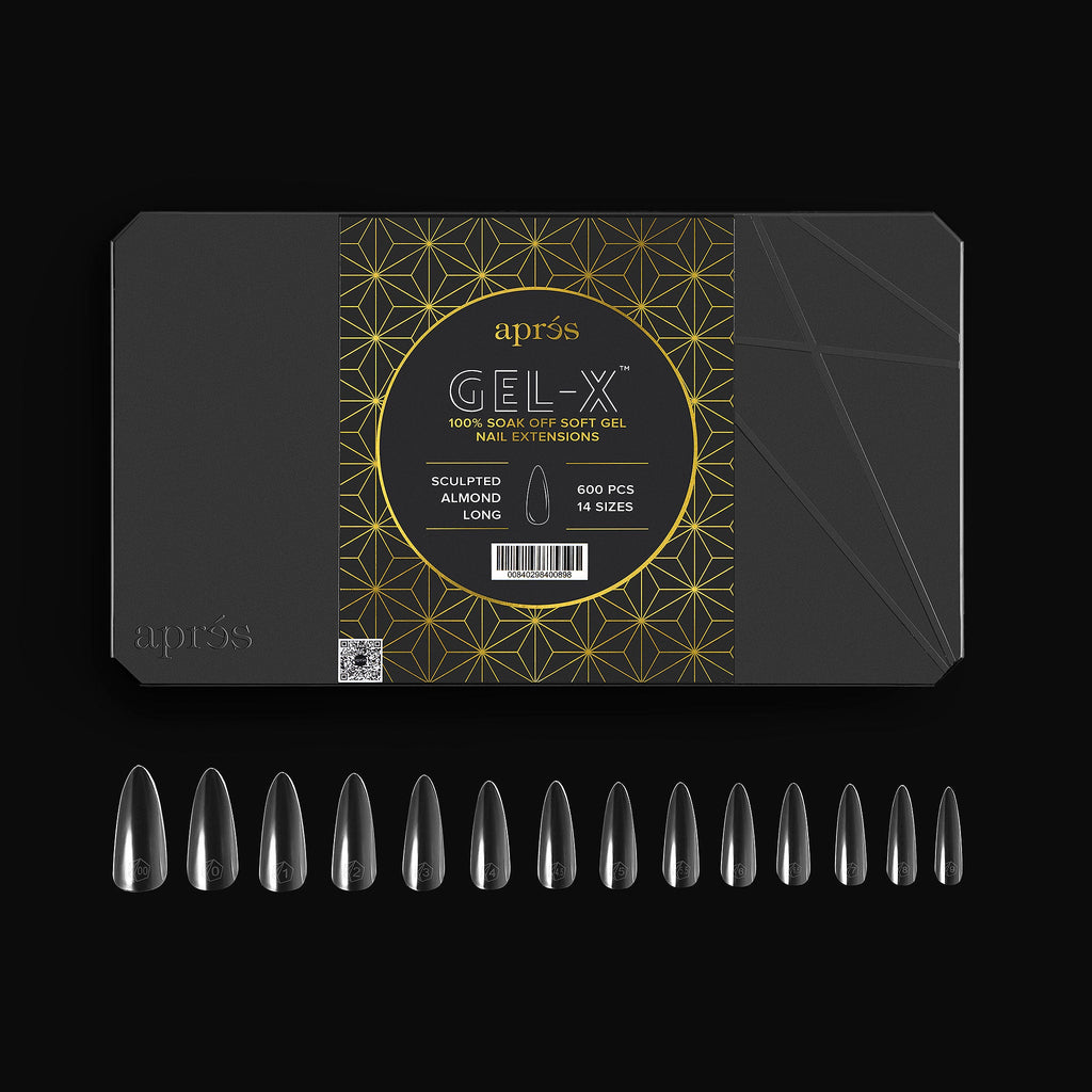 Gel-X® Sculpted Almond Long Box of Tips - Pro (600pcs)