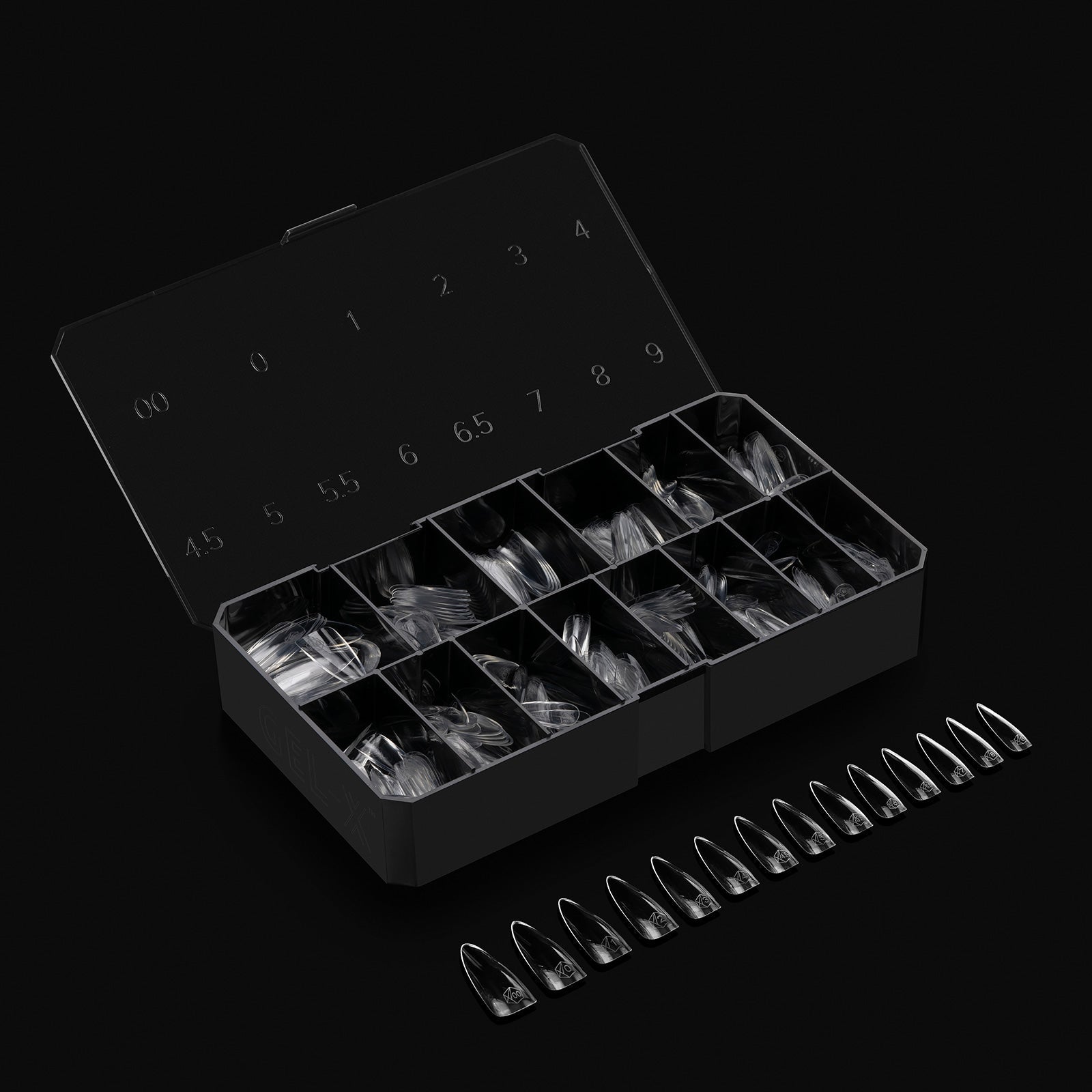 Gel-X® Sculpted Almond Long Box of Tips - Mini (280pcs)