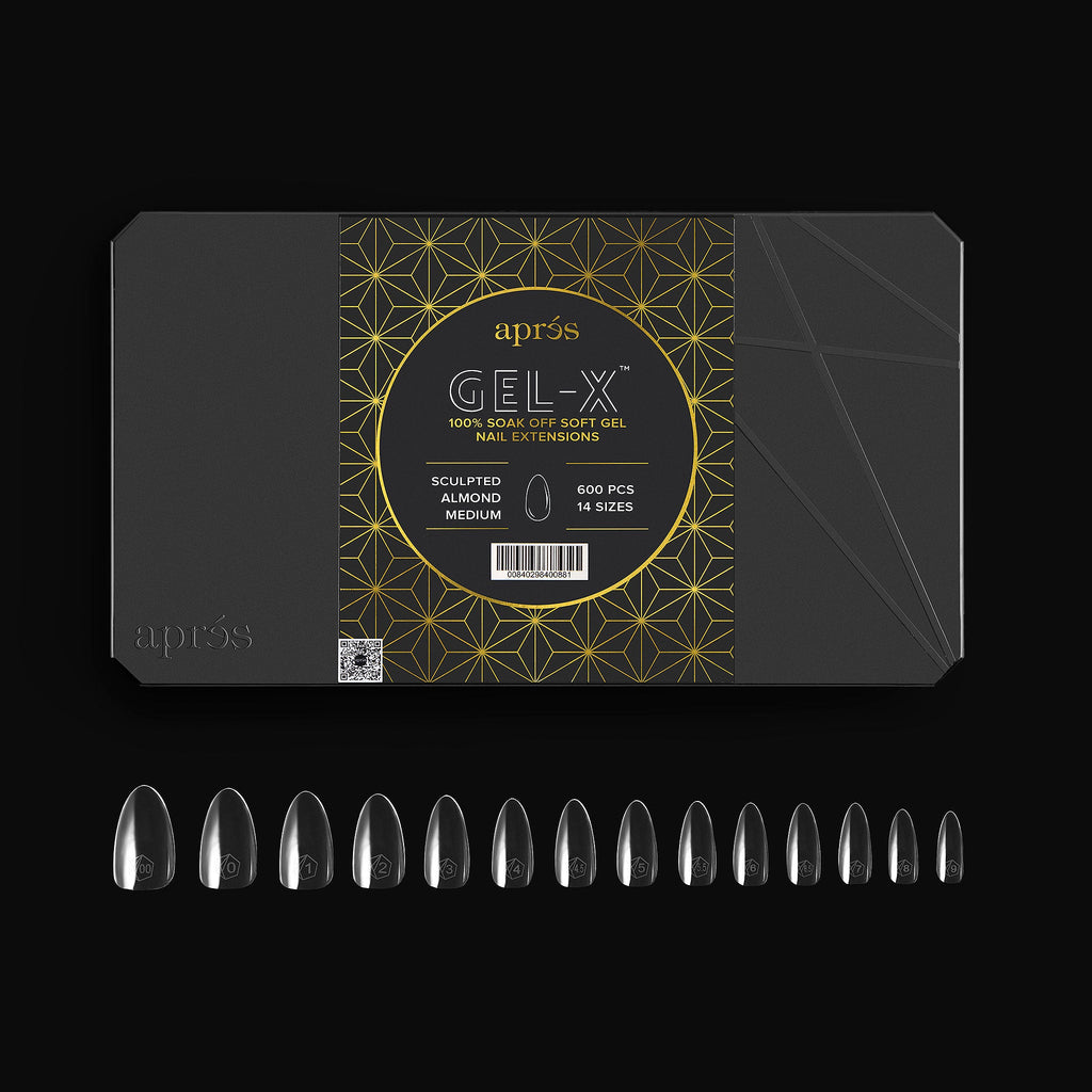 Gel-X® Sculpted Almond Medium Box of Tips - Pro (600pcs)