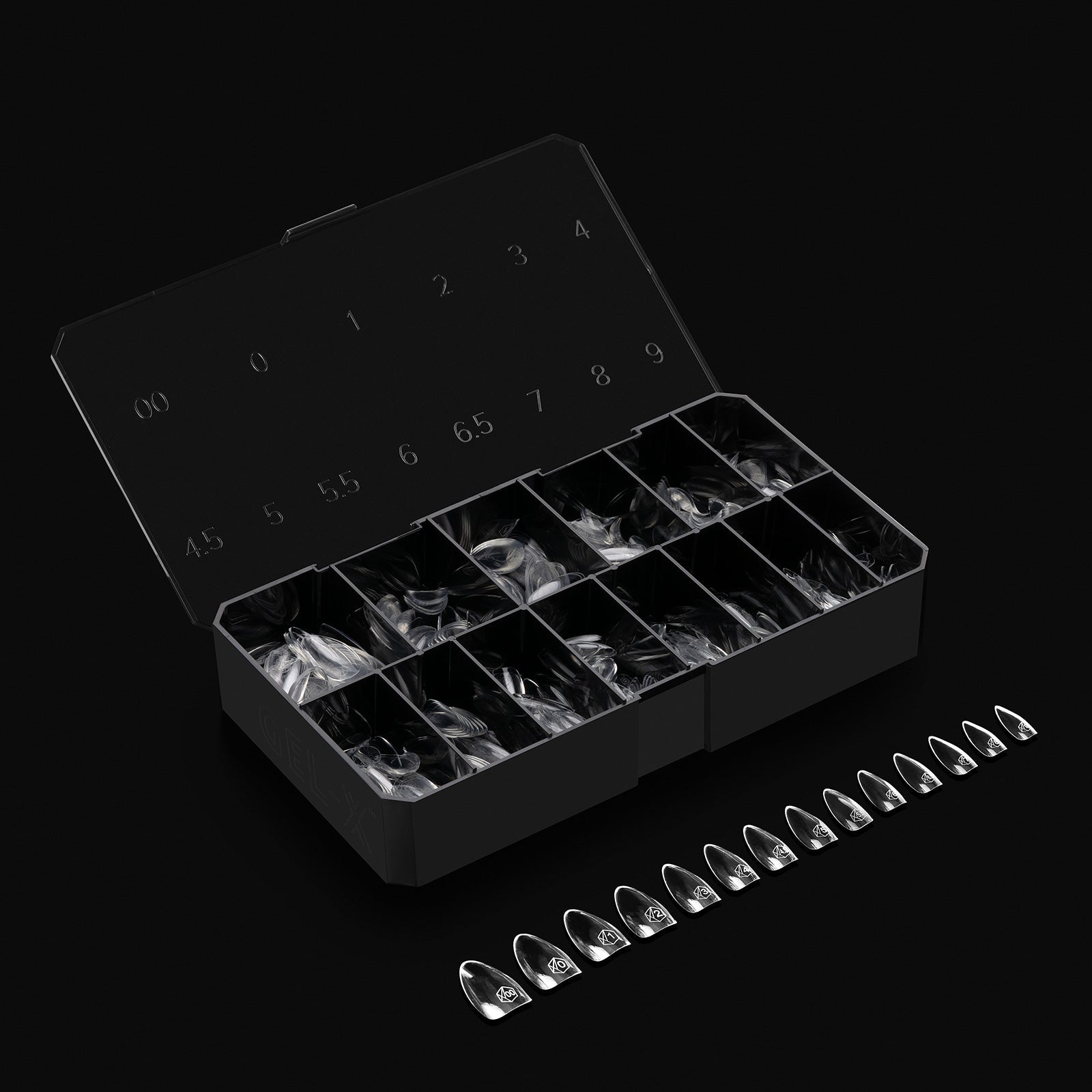 Gel-X® Sculpted Almond Medium Box of Tips - Mini (280pcs)