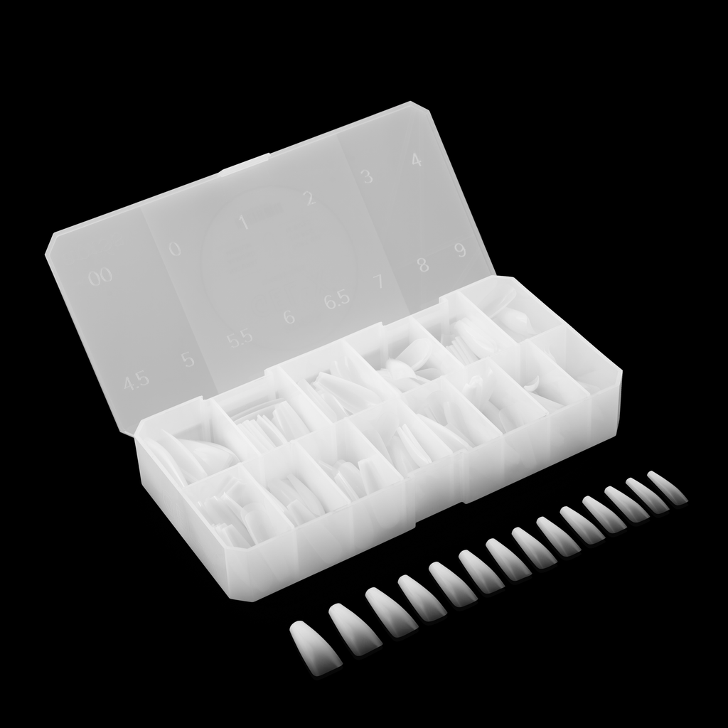 Ombré Gel-X® Sculpted Almond Medium Tip Box of Tips - (210pcs)