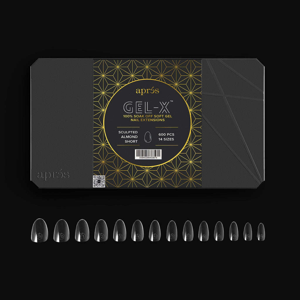Gel-X® Sculpted Almond Short Box of Tips - Pro (600pcs)