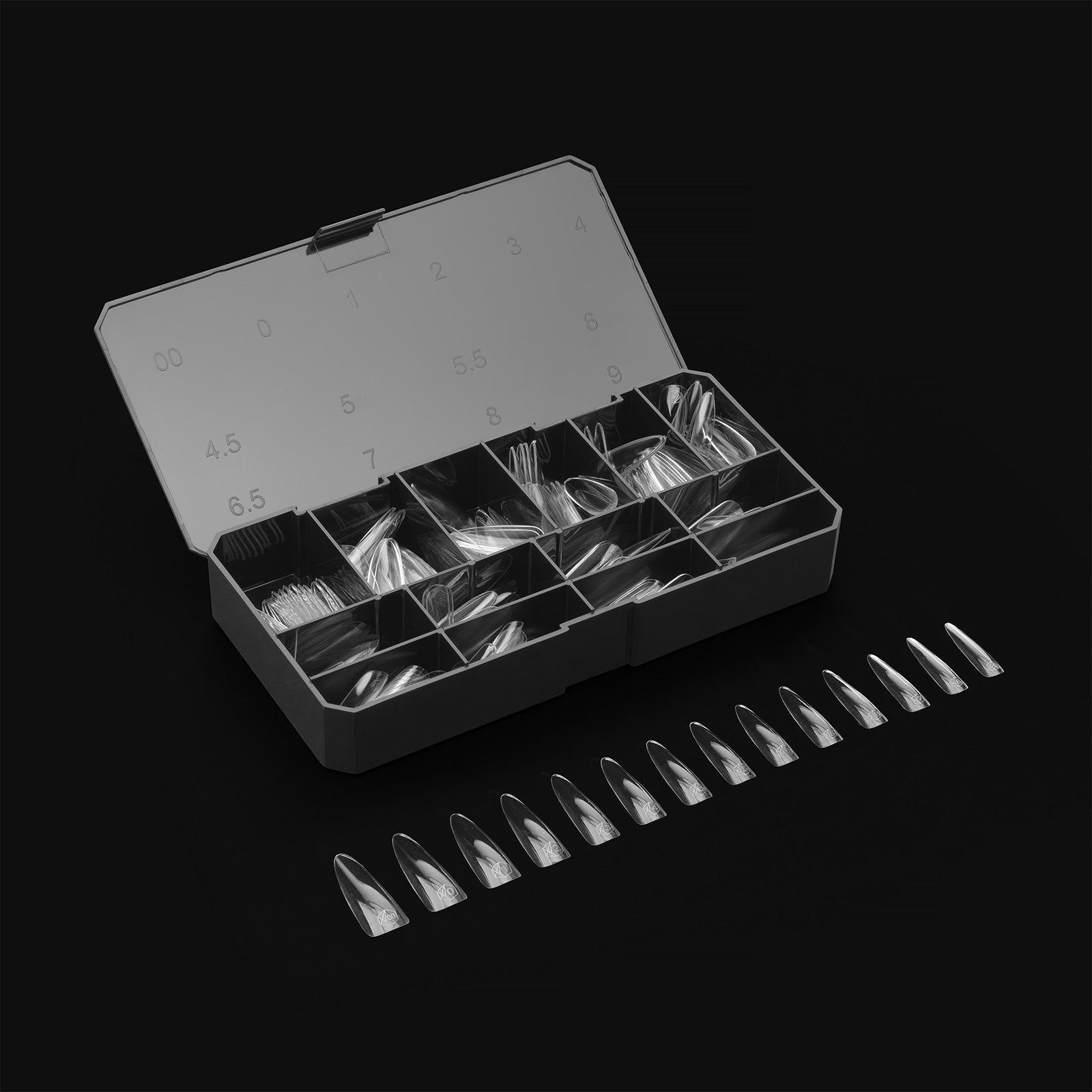 Gel-X® Sculpted Almond Extra Long Box of Tips - Mini (210pcs)