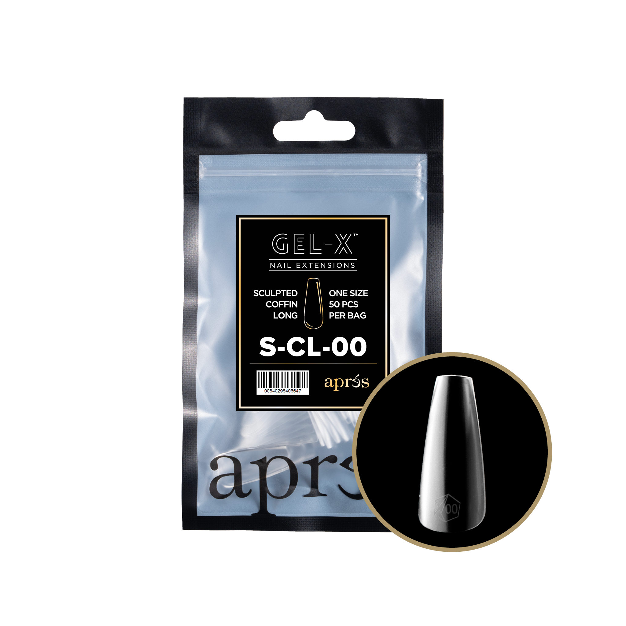 Gel-X® Sculpted Coffin Long Refill Bag