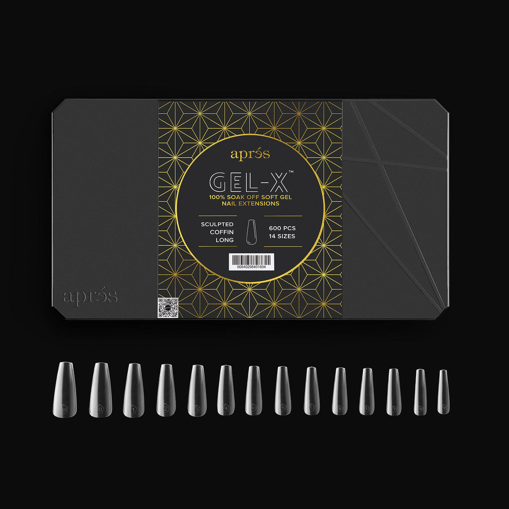 Gel-X® Sculpted Coffin Long Box of Tips - Pro (600pcs)