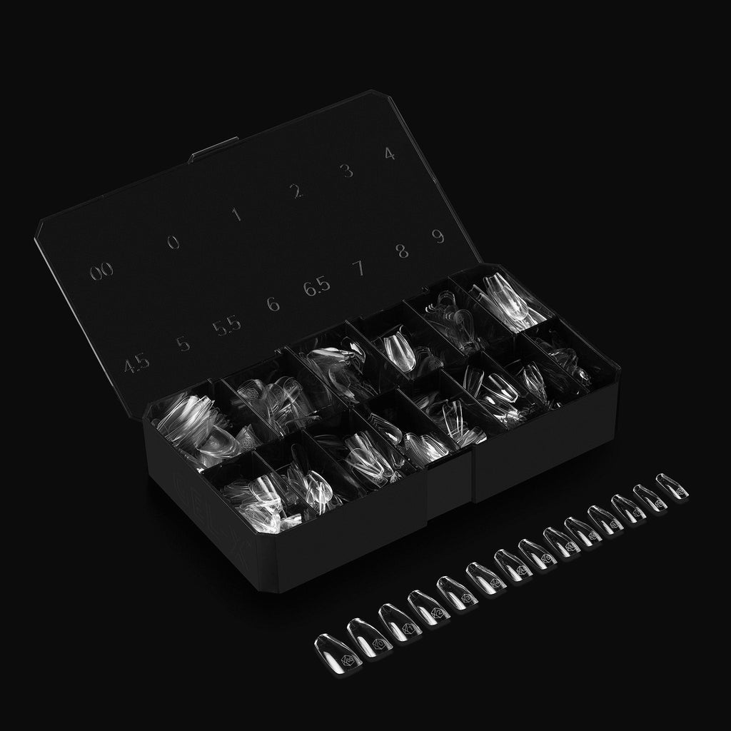 Gel-X® Sculpted Coffin Medium Box of Tips - Pro (600pcs)