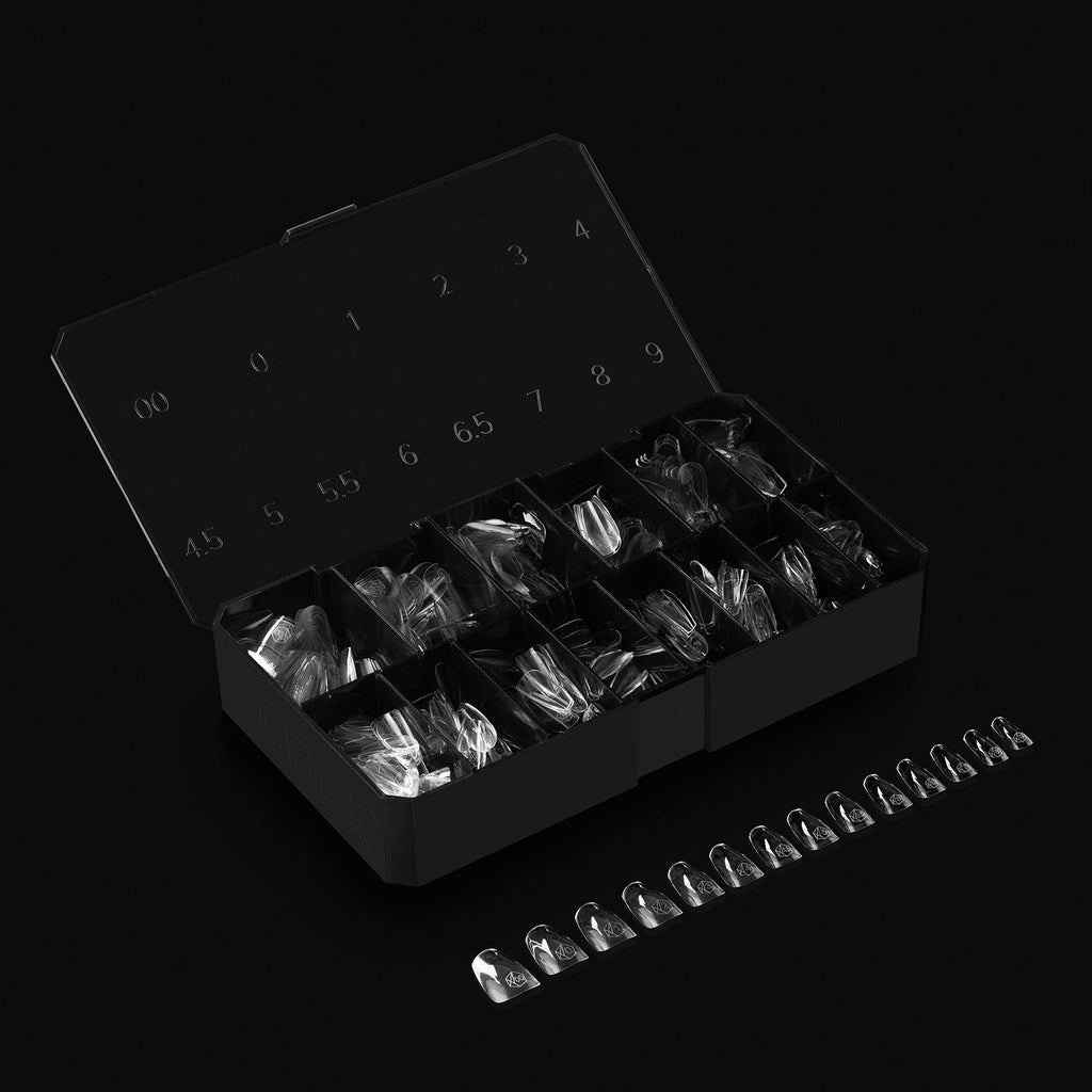 Gel-X® Sculpted Coffin Short Box of Tips - Mini (280pcs)
