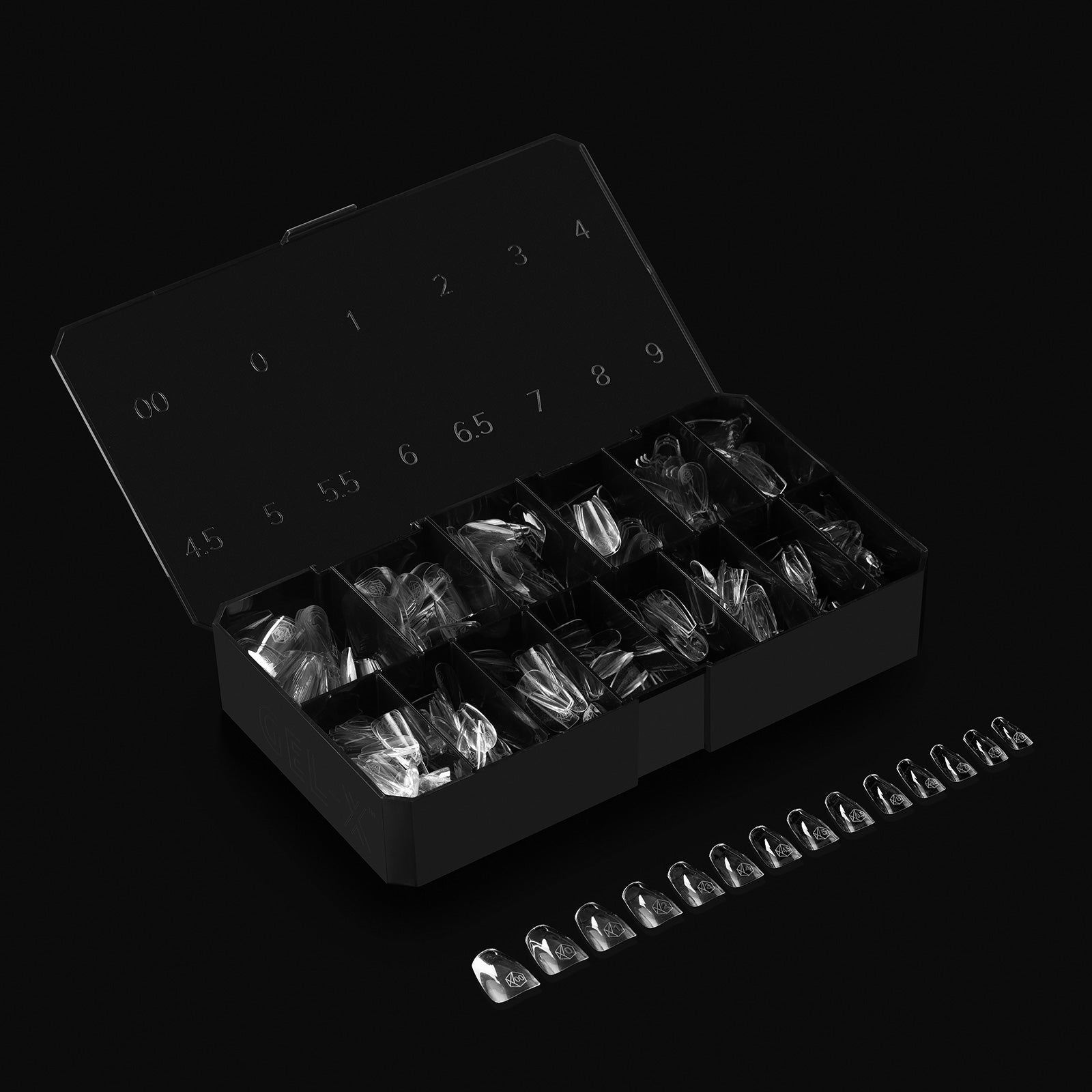Gel-X® Sculpted Coffin Short Box of Tips - Mini (280pcs)