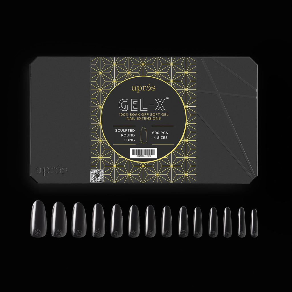 Gel-X® Sculpted Round Long Box of Tips - Pro (600pcs)