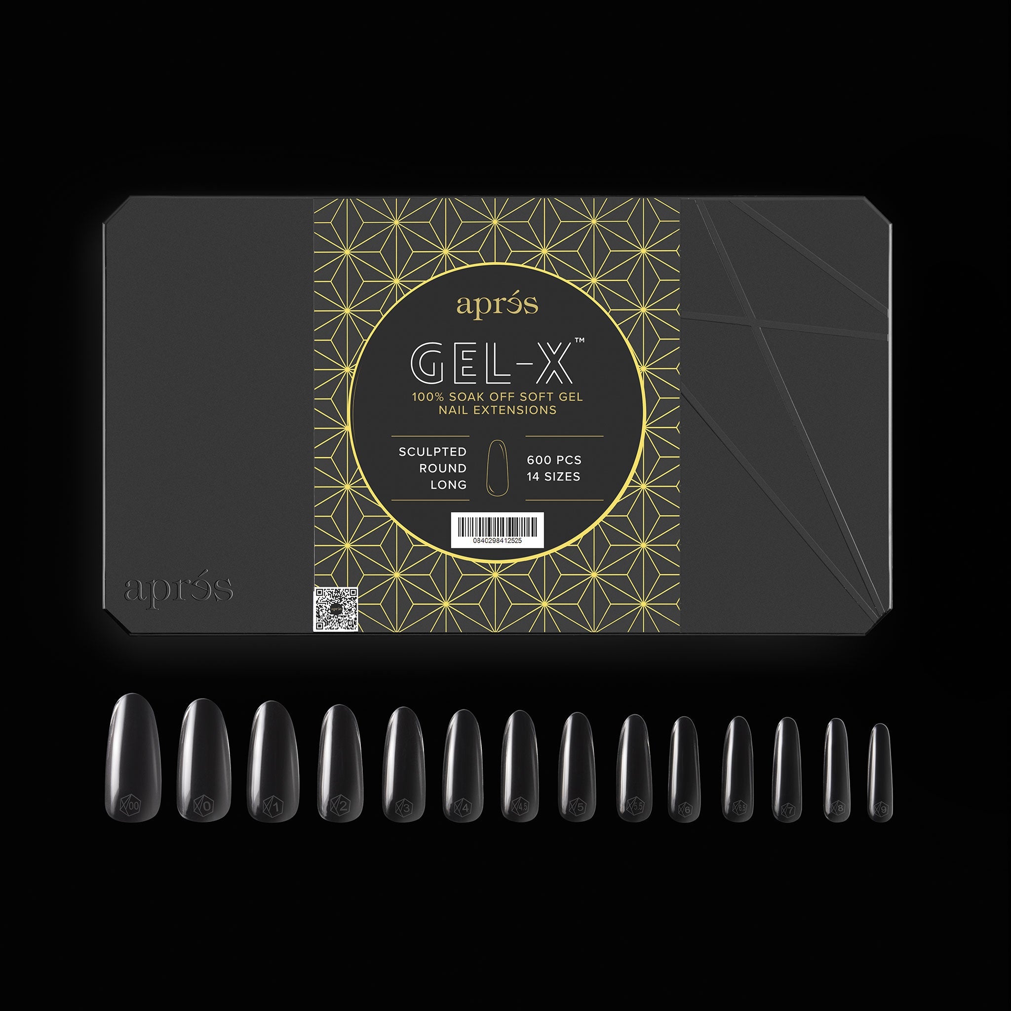 Gel-X® Sculpted Round Long Box of Tips - Pro (600pcs)