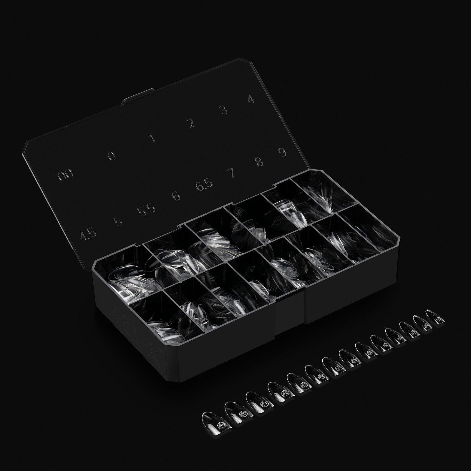 Gel-X® Sculpted Round Medium Box of Tips - Mini (280pcs)