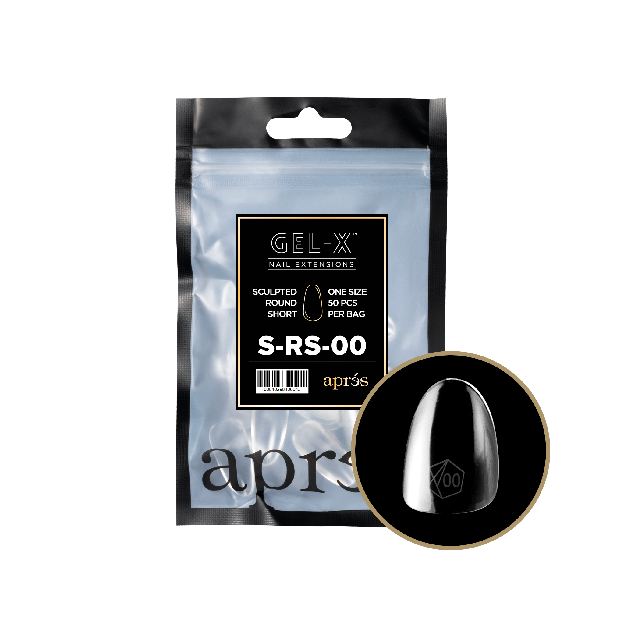 Gel-X® Sculpted Round Short Refill Bag