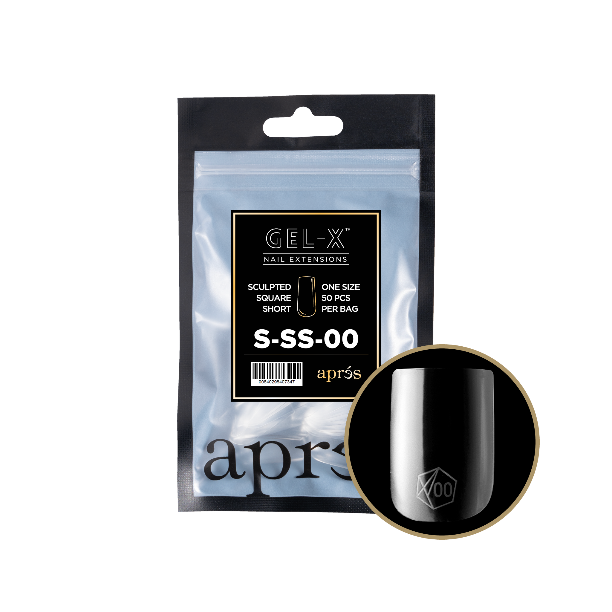 Gel-X® Sculpted Square Short Refill Bag