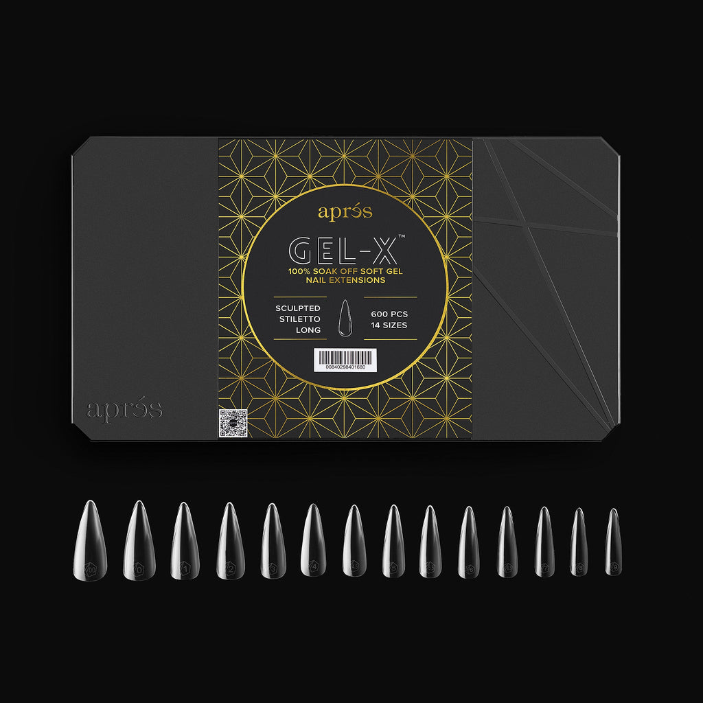 Gel-X® Sculpted Stiletto Long Box of Tips - Pro (600pcs)