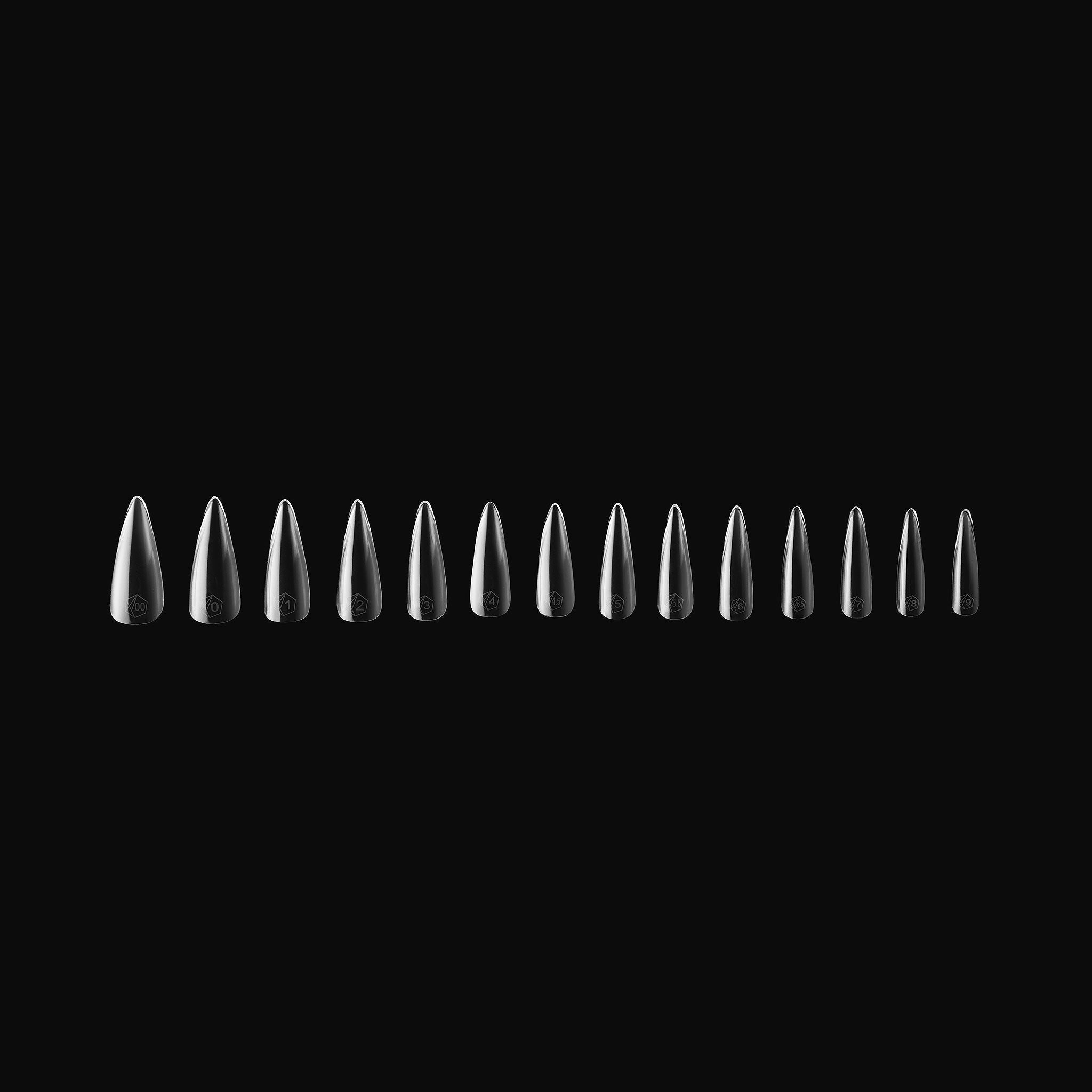 Gel-X® Sculpted Stiletto Long Box of Tips - Pro (600pcs)