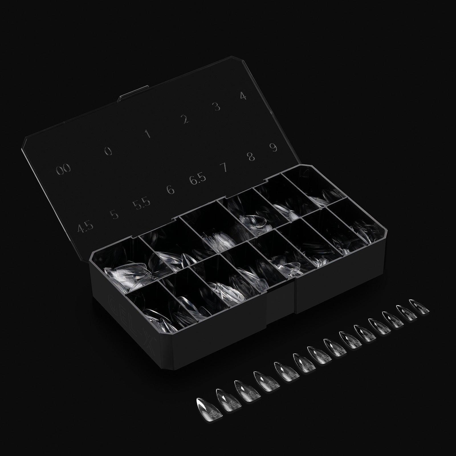 Gel-X® Sculpted Stiletto Medium Box of Tips - Mini (280pcs)