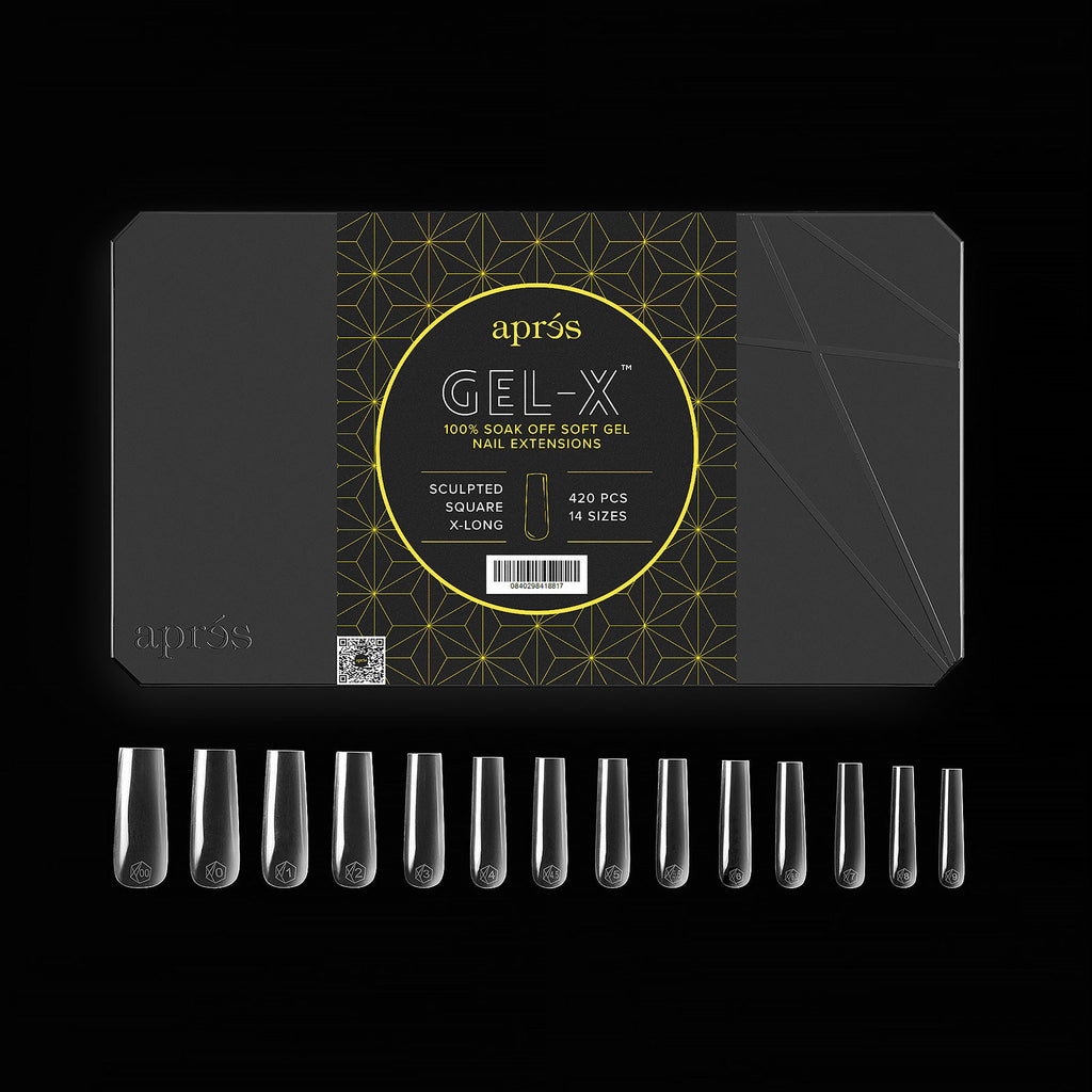 Gel-X® Sculpted Square Extra Long Box of Tips - Pro (420pcs)