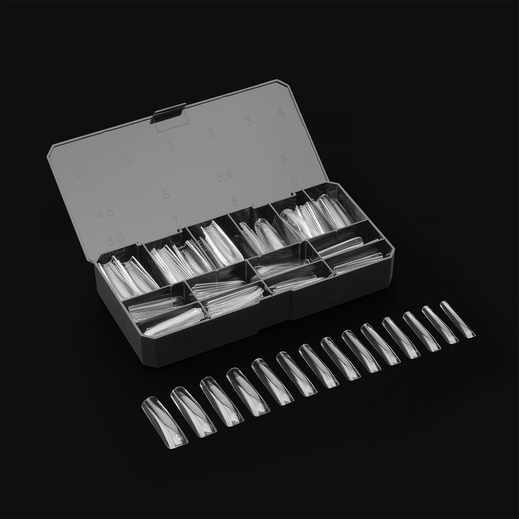 Gel-X® Sculpted Square Extra Extra Long Box of Tips - Mini (210pcs)