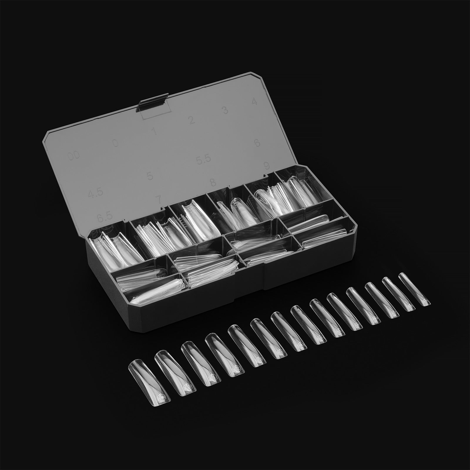 Gel-X® Sculpted Square Extra Extra Long Box of Tips - Mini (210pcs)