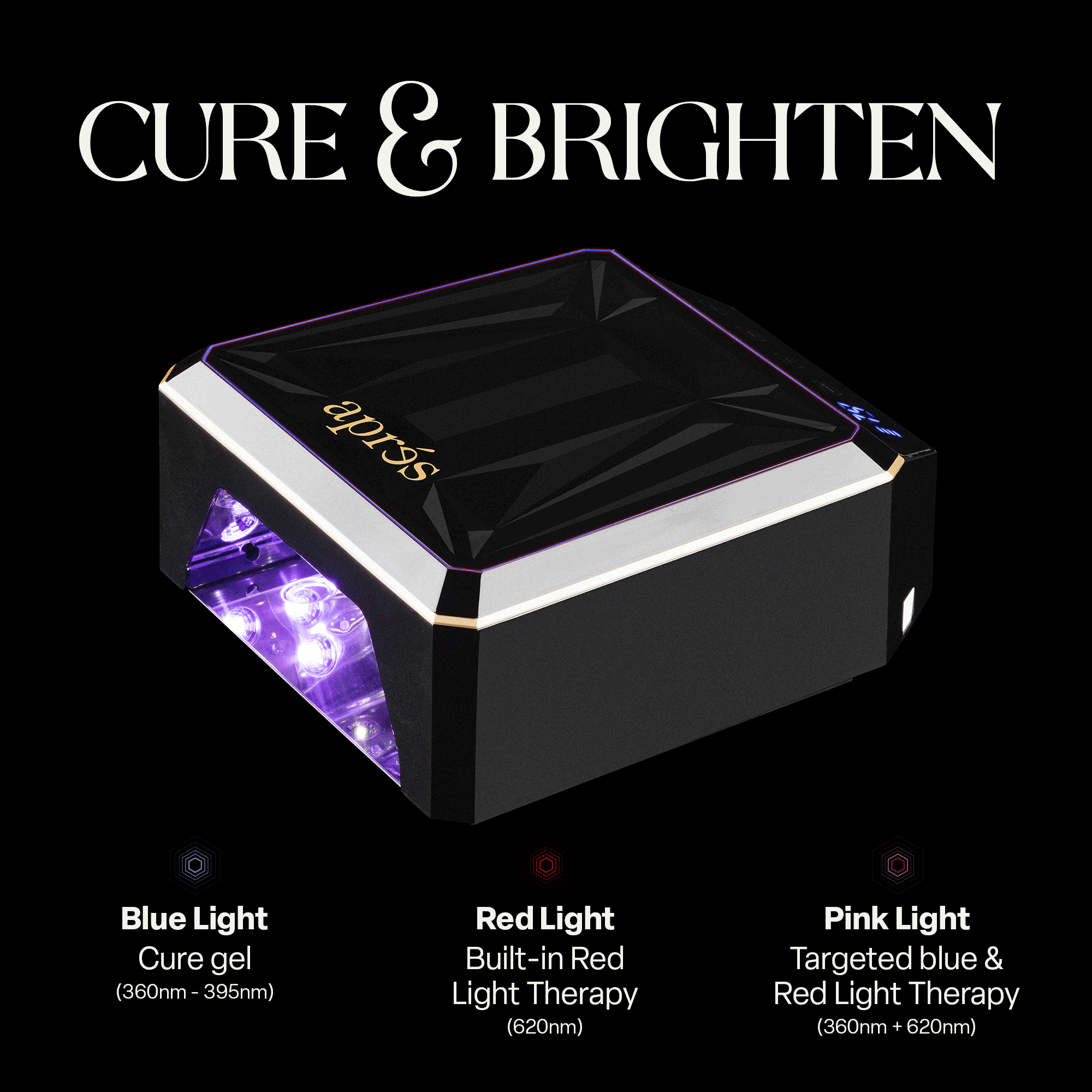 Nova LED Lamp - Black