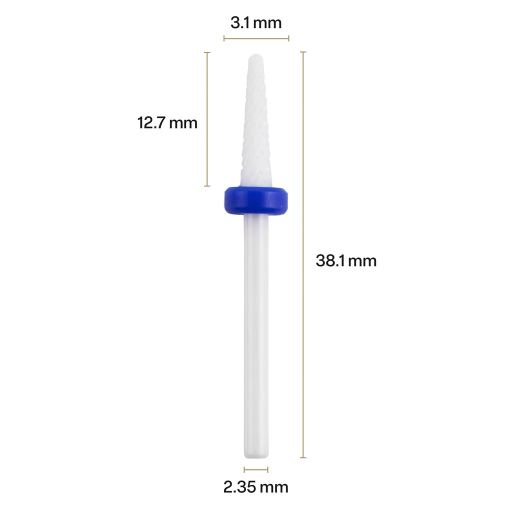 Aprés Cone Bit - M -White Ceramic