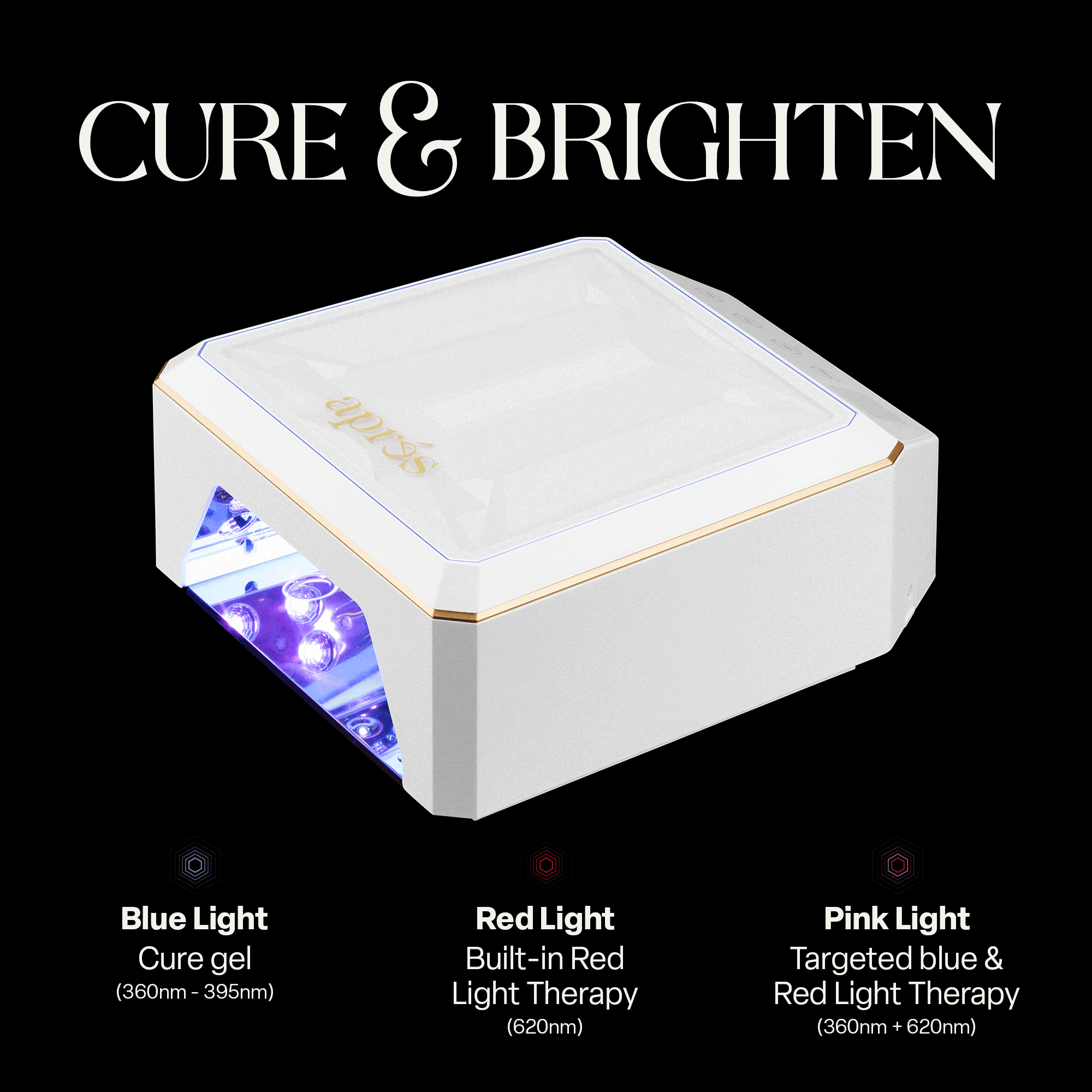 Nova LED Lamp - White